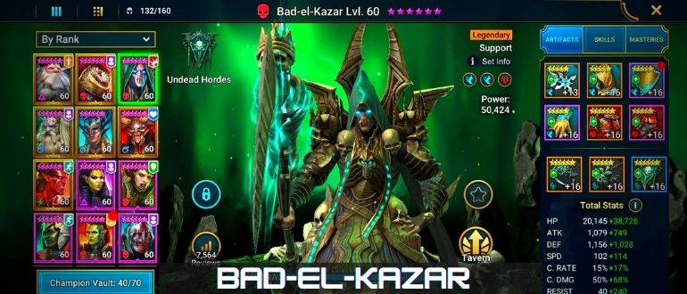 Bad-el-Kazar nájezd stínové legendy