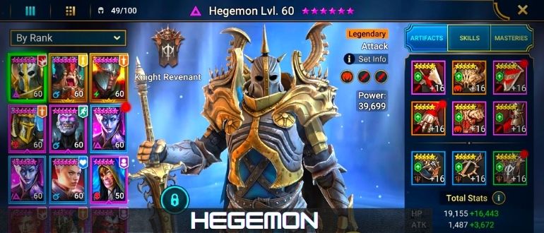 Hegemon Raid Shadow Legends
