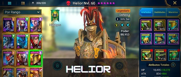 Helior Raid shadow legends