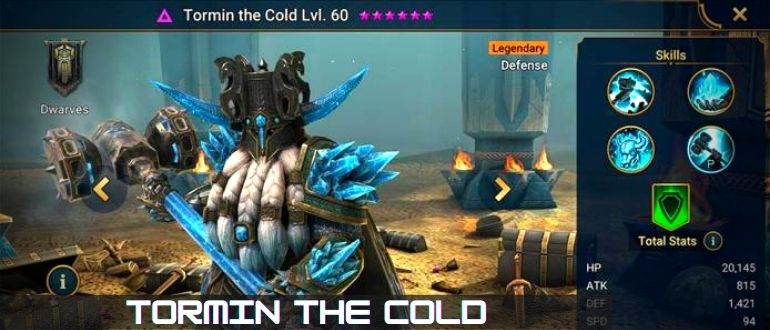 Tormin the Cold raid shadow legends