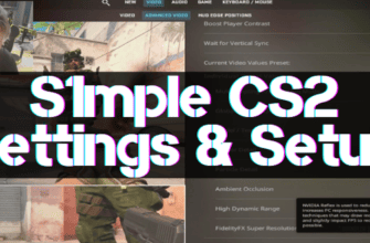 S1mple CS2 Settings & Setup