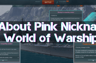 All About Pink Nickname in World of Warships
