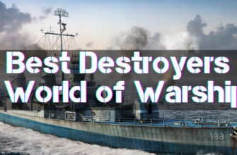 Destroyers in World of Warships