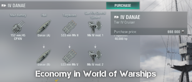 Economy in World of Warships