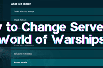 How to Change Servers in World of Warships