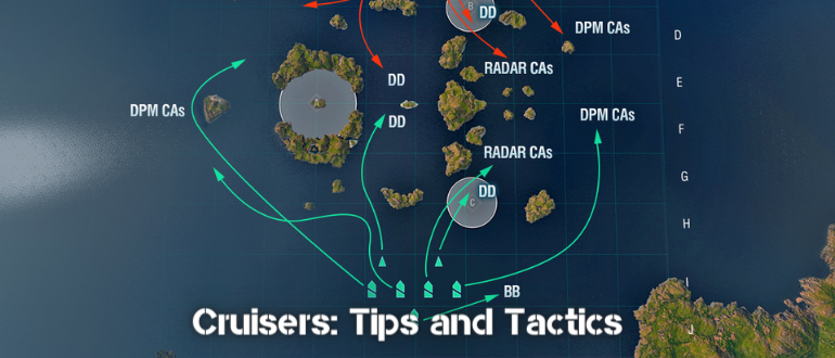 Tips and Tactics Cruisers WoWs