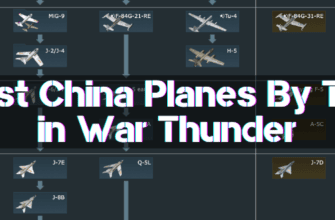 Best China Planes By Tier in War Thunder