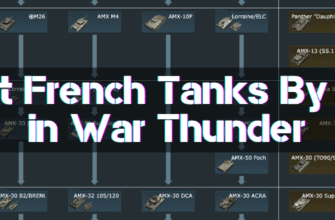 Best French Tanks By Tier in War Thunder