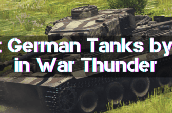 Best German Tanks by Tier in War Thunder