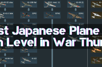Best Japanese Plane for Each Level in War Thunder