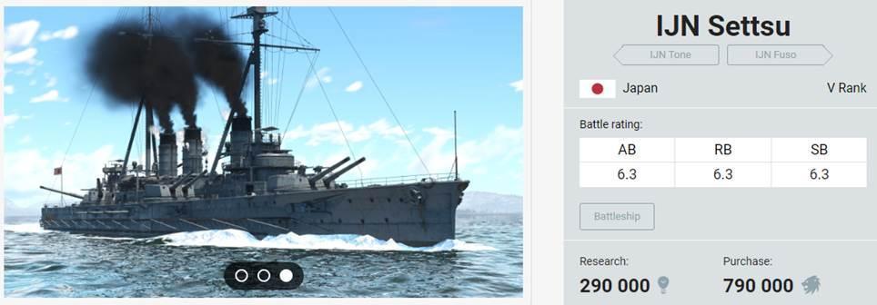 IJN Settsu Best Naval War Thunder
