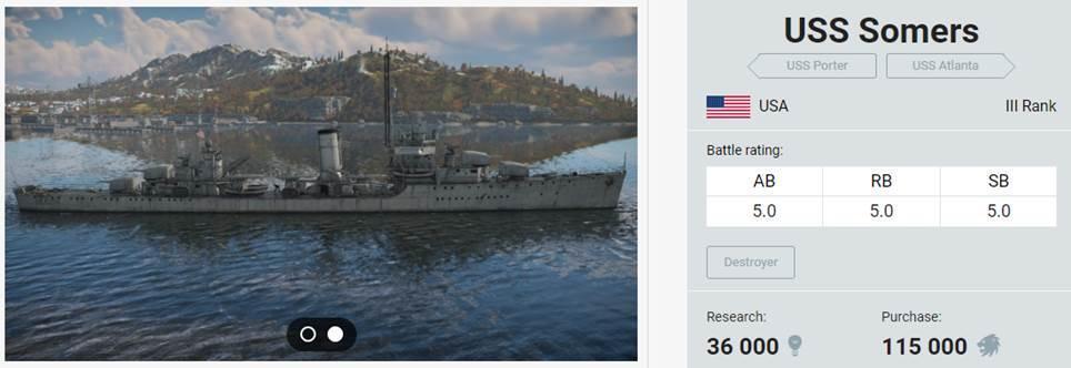 USS Somers War Thunder New Guide