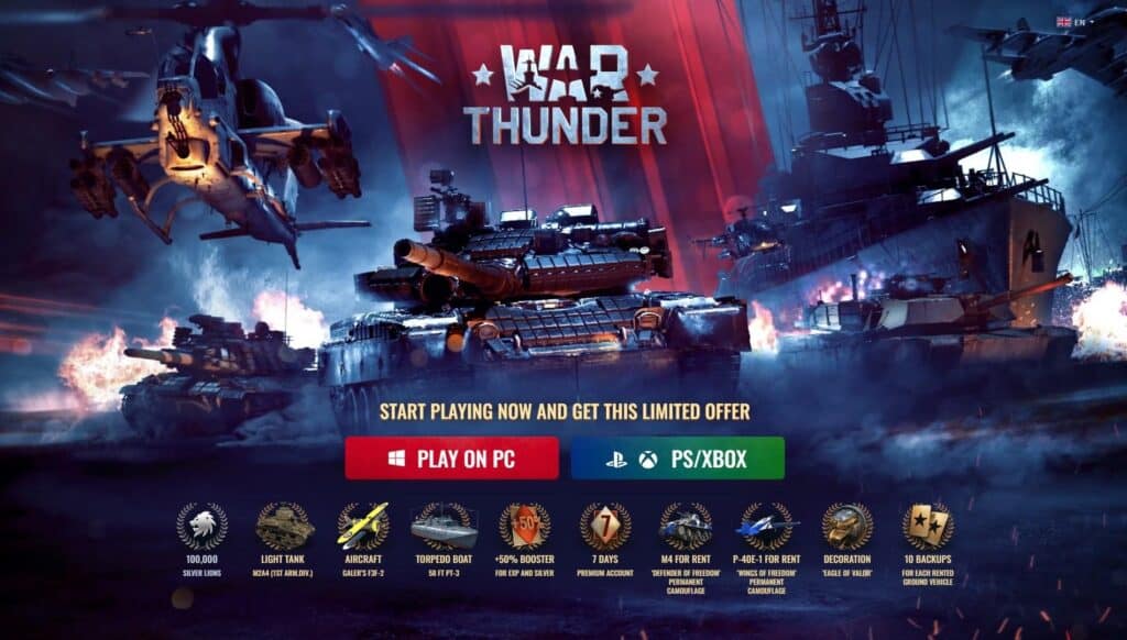 War Thunder Premium Accounts How to Get for Free