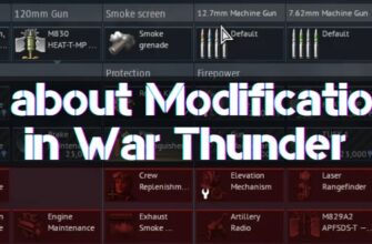 All about Modifications in War Thunder