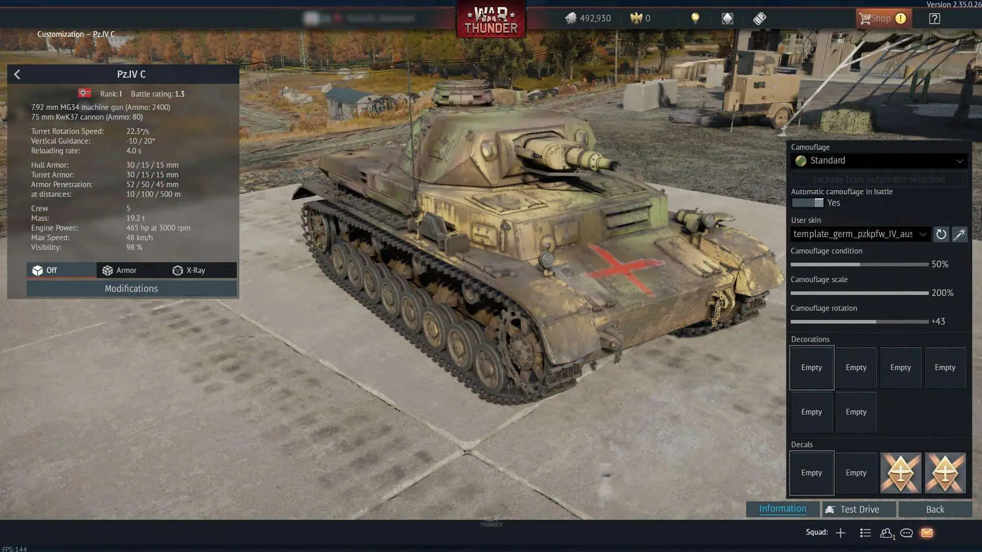 Camouflage Guide in War Thunder