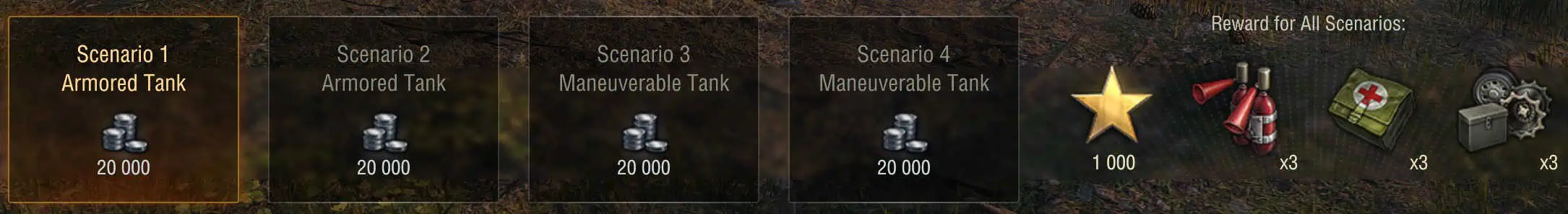 Topography Rewards World of Tanks