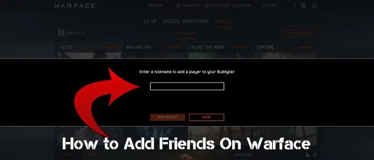 How to Add Friends On Warface
