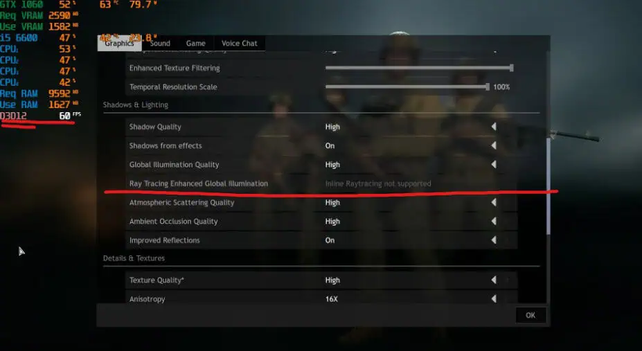 Enlisted Settings Guide