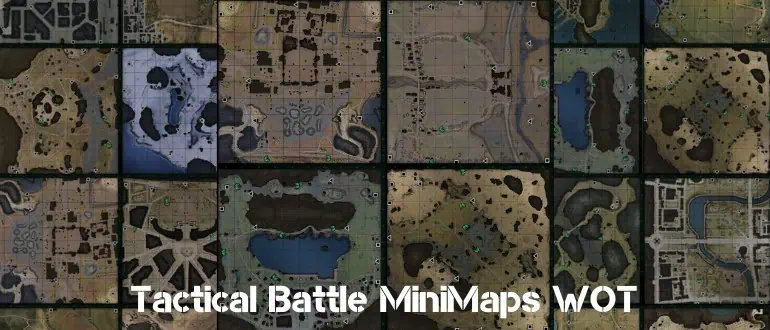 Tactical Battle MiniMaps WOT