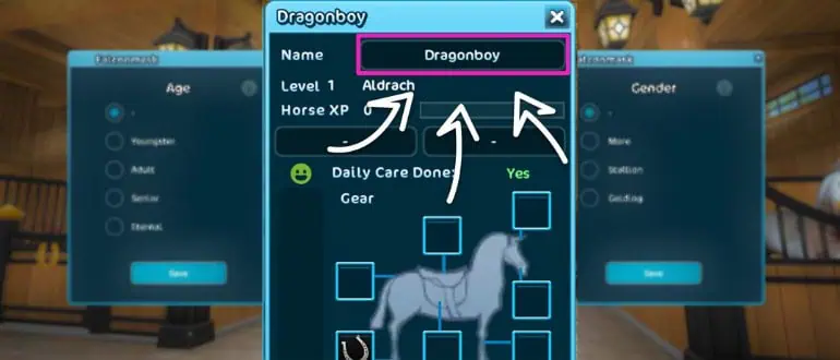 Star Stable Horse Name Change