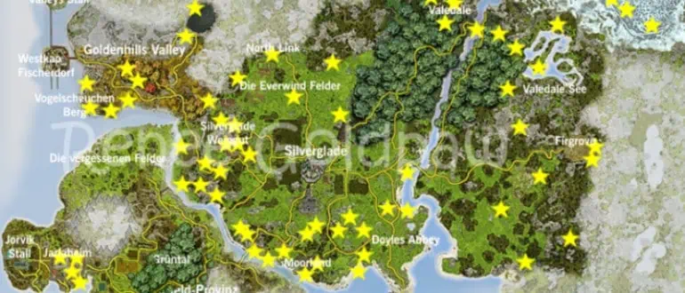 Star Stable Locations